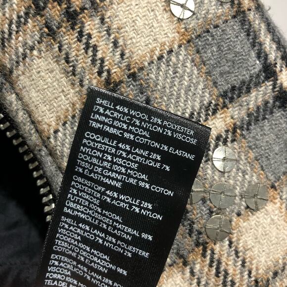 Free People Louie Embellished Oversize Bomber Jacket Size XS $428 - Picture 9 of 15